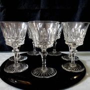 7 verres a vin blanc cristal - 13 cm Baccarat Buckinham