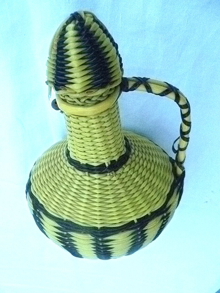 Bottle scoubidou viresa , vintage