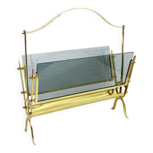 porte revues en verre