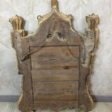 18th century giltwood mirror