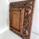 Antique handcarved frame Cedarwood 21.5 cm x 19 cm
