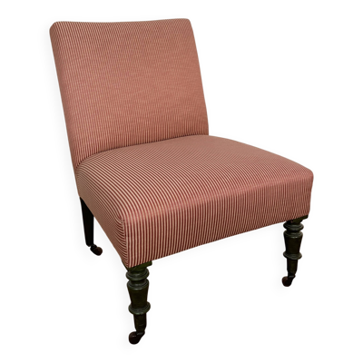 Fauteuil Ancien de Salon - Chauffeuse Napoleon III