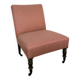 Antique Salon Armchair - Napoleon III Chaise Longue