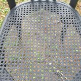 Lot of ten mismatched bistro chairs