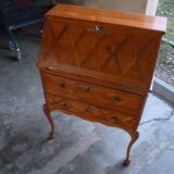 Louis XV style secretary in cherry wood