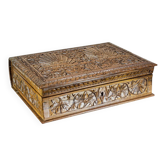 20th Century Carved Indonesian Coffret, 1930s