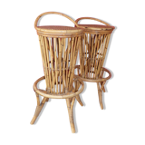 Paire de tabouret de bar
