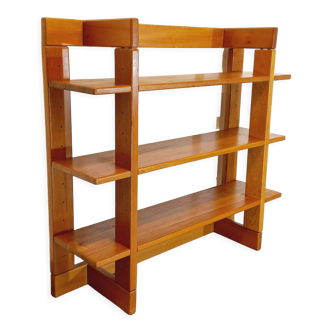 Vintage modular elm wall shelf Regain House from the 80s