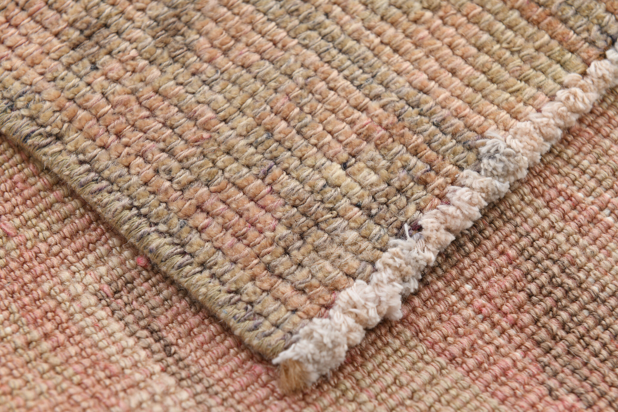 Short turkish runner rug 89x256cm