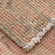 Short turkish runner rug 89x256cm