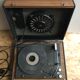 Old disc player thomson c290 automatic + speaker 70's vintage