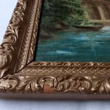 Landscape oil painting