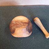 Olive wood pestle