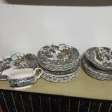 Porcelain table service the hunter