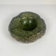 Impressive green alabaster ashtray, Italy, 1970.