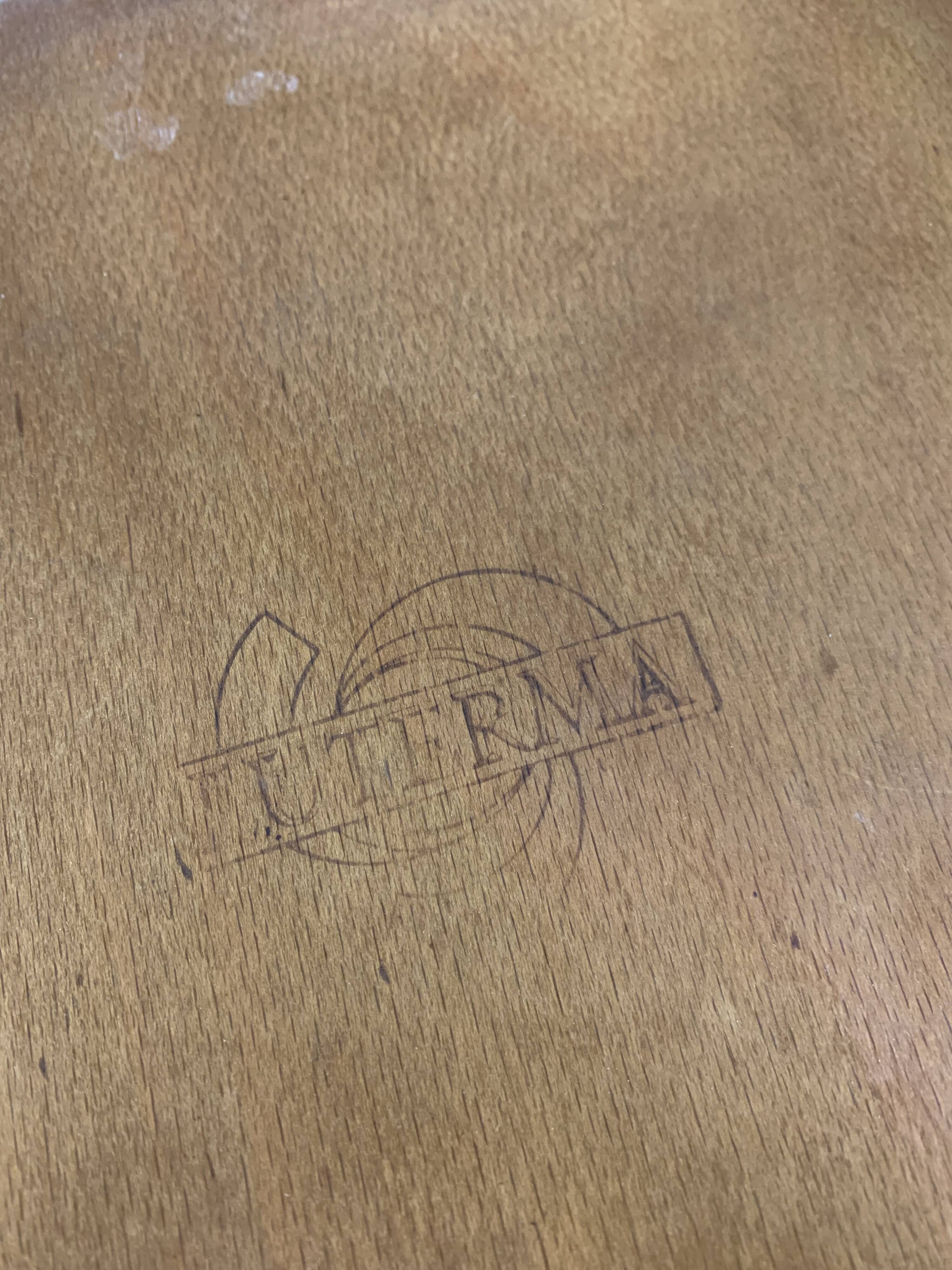 Set of 5 Luterma bistro chairs