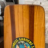 Wooden water ski pair