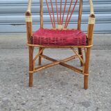 Children's rattan chair