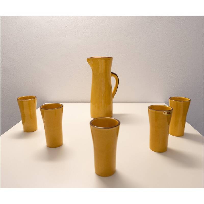 Carafe and cups, France 1970s