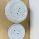 Pair of speckled glass ball wall lights from Vianne, half sphere
