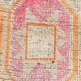 Tapis de couloir vintage orange pâle 3x13, 94x381 cm