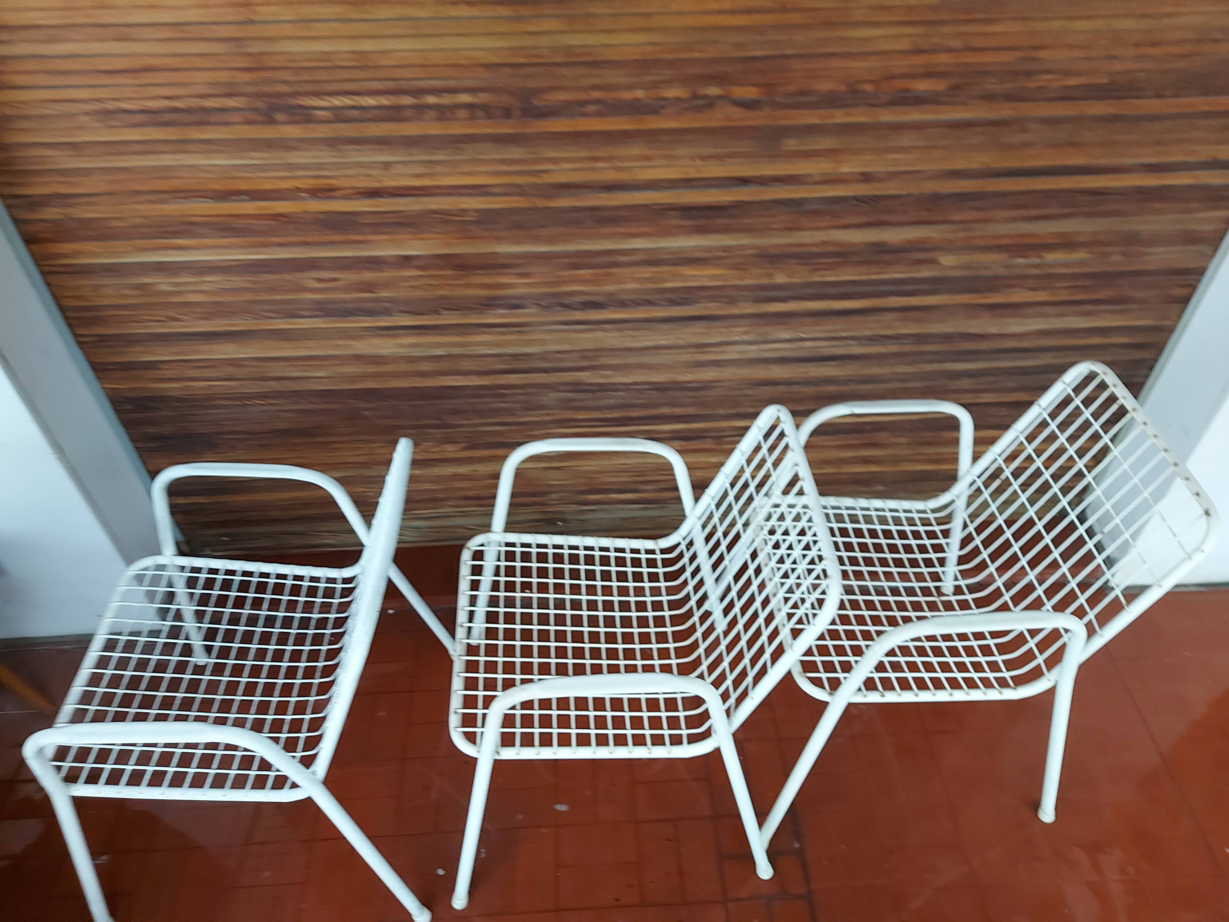 Set of 3 chairs and garden table Emu , Model Rio