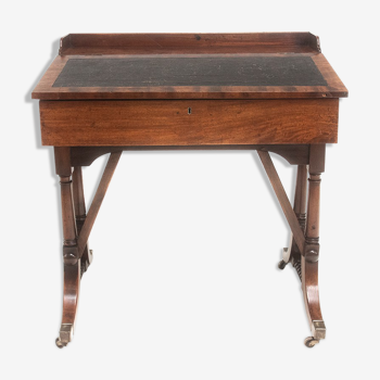 Antique 19th Century Irish Writing Clerks Desk