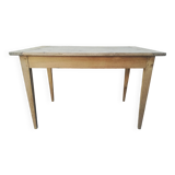 One drawer farm table