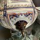 Wall fountain in earthenware with Rouen decoration
