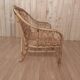 Vintage rattan bench