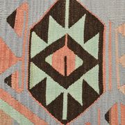 5x10 Geometric 58s Antique Kilim Rug, 168x313Cm