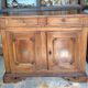 Two-door walnut buffet from Piedmont, 18th century