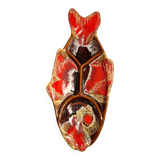 Vintage compartment plate Vallauris