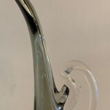 Sommerso Murano glass vase 1960