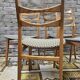 Set de 4 chaises scandinaves par Bähre Mignon Möbel 1960