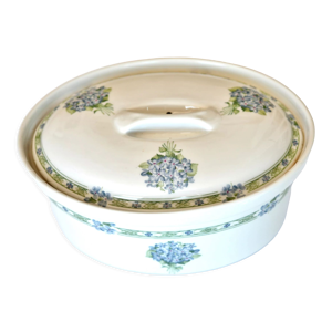 Terrine en porcelaine de paris