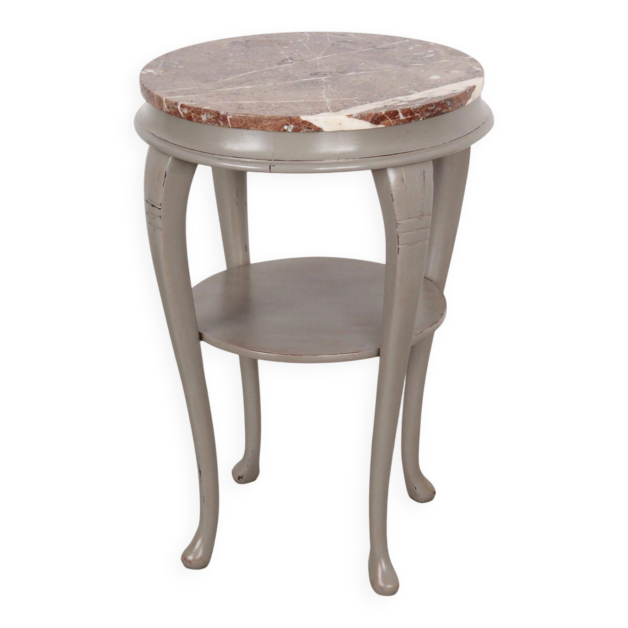 Round mahogany coffee table, Danish design, 1960s, production: Denmark