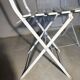 Salon de jardin pliant style bistrot – table et 3 chaises