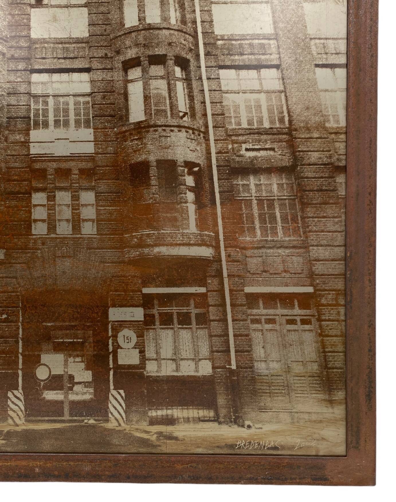 Jean-Pascal Bredenbac, Photo On Sheet Metal, Mounted On Panel, France 2000's