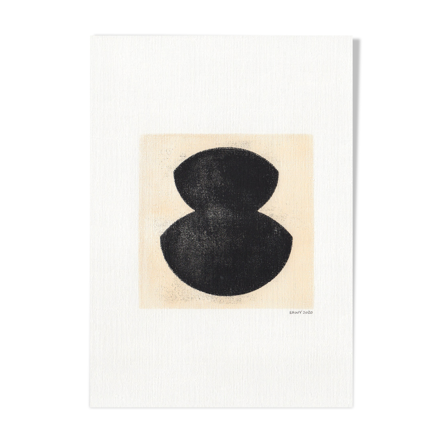 Painting on abstract illustration abstract illustration Unsym M201