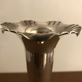 Art deco vase in silver metal Félix Frères Toulouse