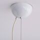 Glass pendant by Ettore Sottsass for Vistosi, Italy, 1970s