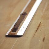 Dutch industrial drawing or architect's table witch lamp from rotanex-pool, 1950s