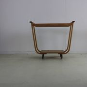 Fifties design plywood serving trolley by Cees Braakman for Pastoe