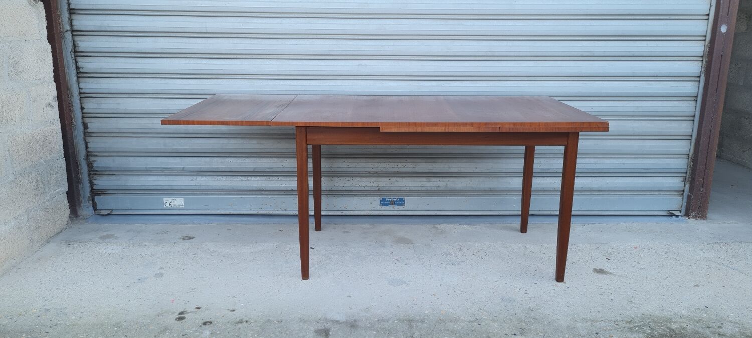 Scandinavian teak table 1960