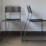 Pair of ikea "scoubidou" chairs 1990