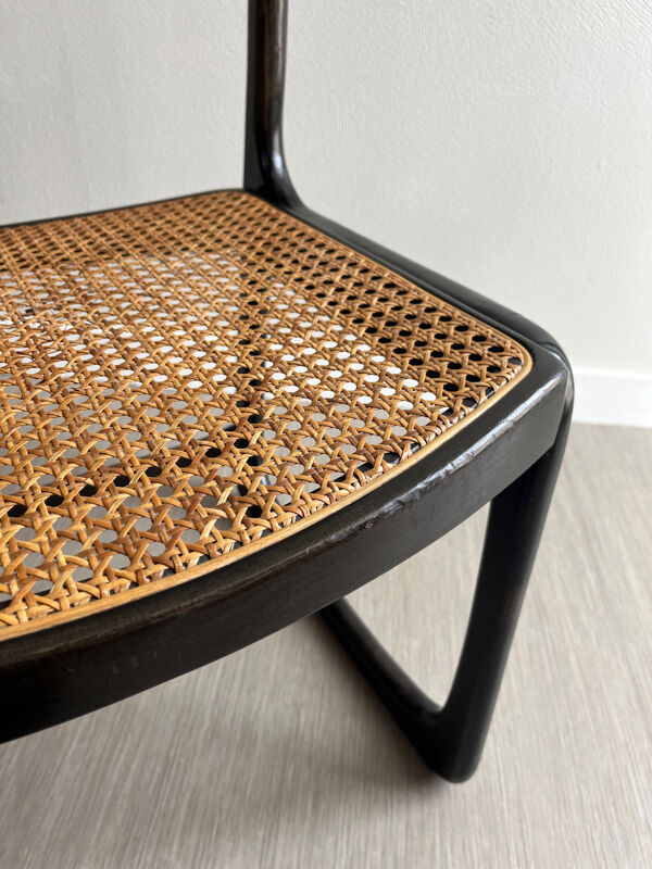 Chaise traîneau Baumann vintage