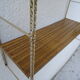 Modular wall shelf string