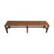 Locker room bench
