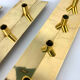 Scandinavian brass candle holder, vintage, Pierre Forsell for Skultuna, 1960